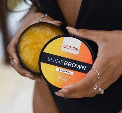 😎👙✨BRONZEADOR SHINE BROWN: O Segredo Para Um Bronzeado Radiante e Natural: Resultados Rápidos e Pele Hidratada 🌞⛱️🌊