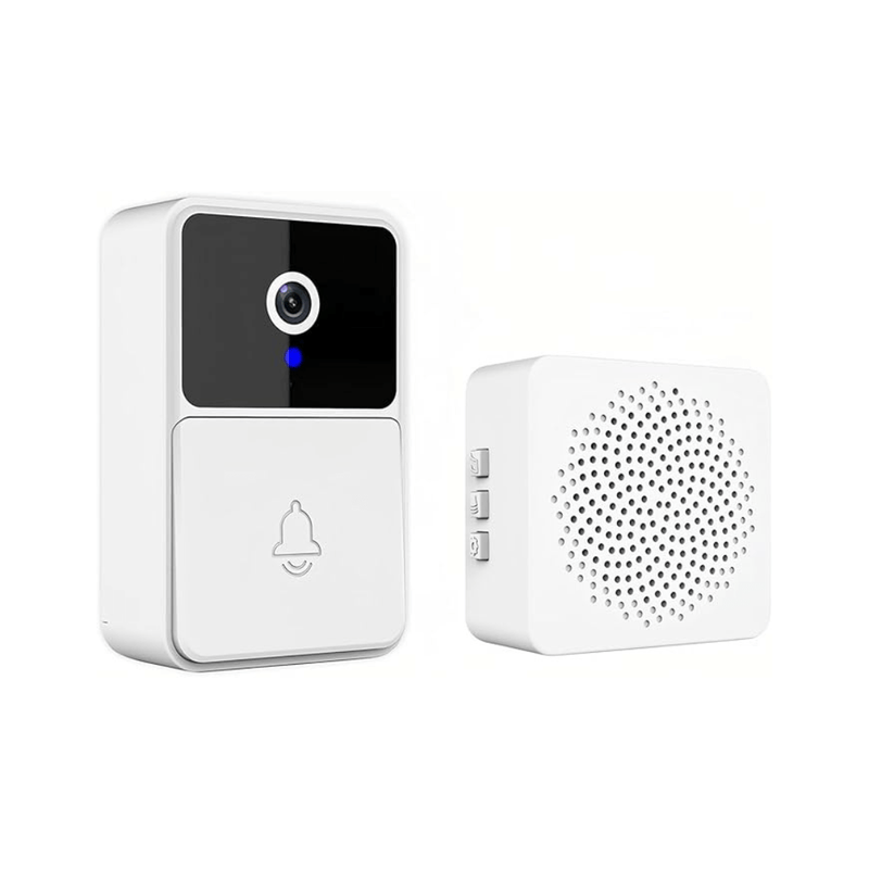 Campainha Sem Fio Inteligente Com Câmera e Áudio Wi-fi com [15% Desconto na Primeira Compra] + Frete Grátis